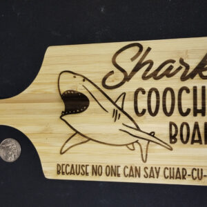 small board with shark