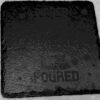 square laser engraved coaster