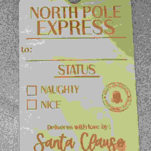 Santa Gift Tags