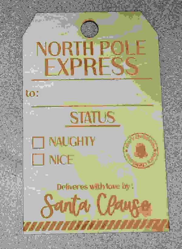 Santa Gift Tags