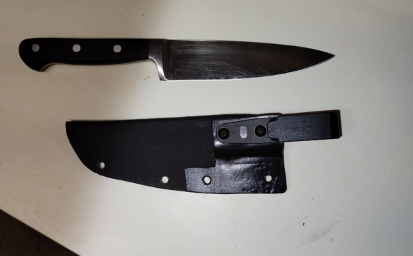 paring knife with sheath