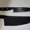 6in chefs kniffe with sheath and belt clip