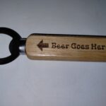 laser engraved bottle opener