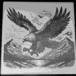 ceramic tile eagle