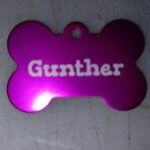 Custom Engraved dog tag