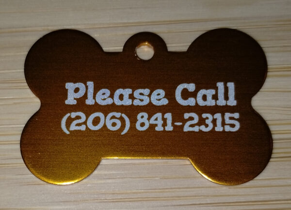 Laser Engraved Dog Tag - Image 2