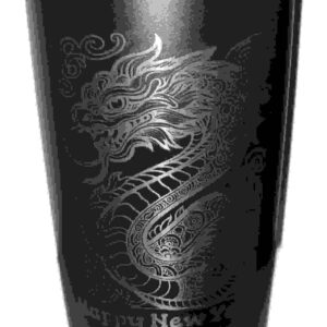 Made to order laser engraved tumbler