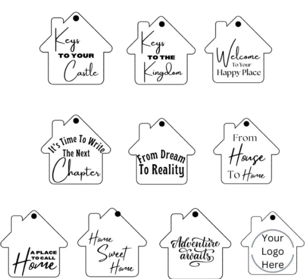 key chains for new home buyers